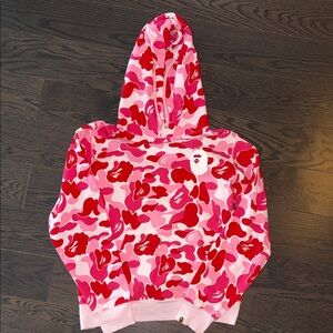 Pink Camouflage Women's Hoodie